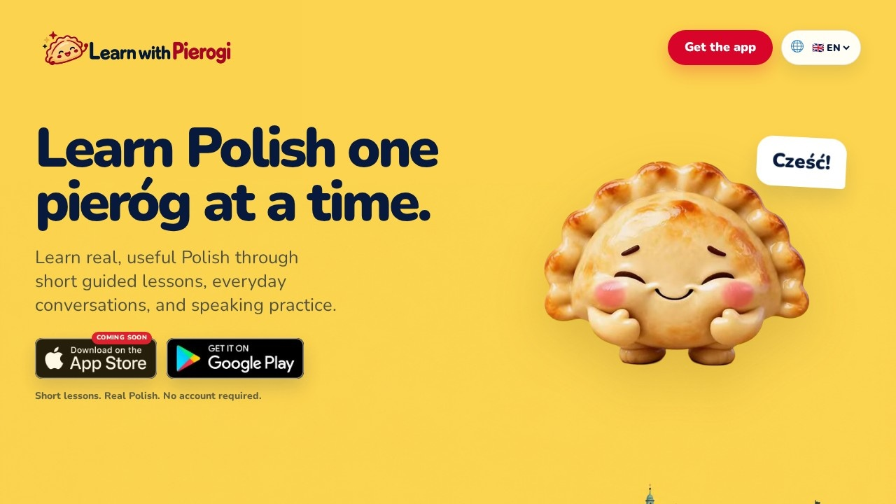 Learn with Pierogi - Polish Learning App